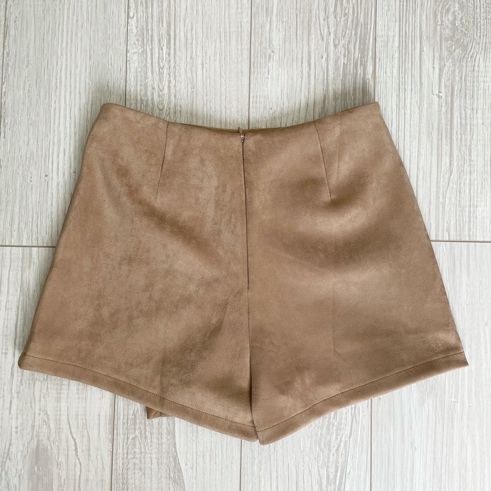 Suede Skort - Picture 2 of 3